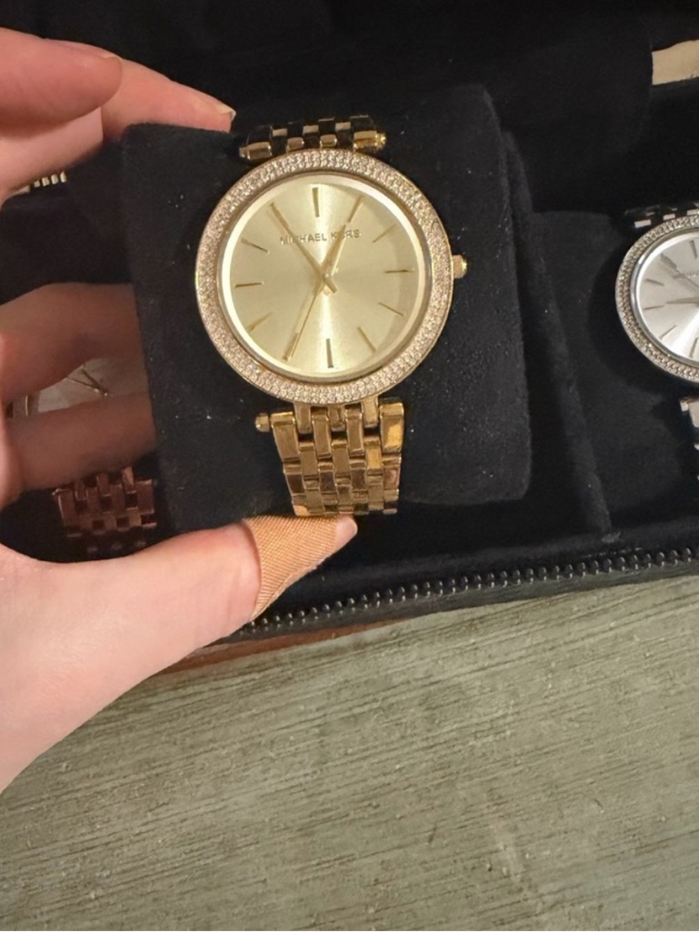 Michael Kors Rose Gold, Gold & Silver Trio Bracelet Watches - Picture 5 of 11